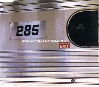 Обложка сингла Jimmy Eat World «Lucky Denver Mint» (1999)