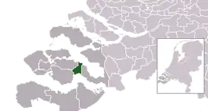 Капелле на карте