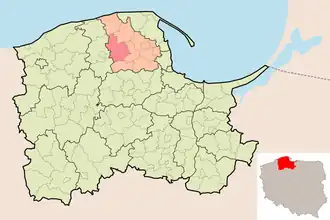 Ленчице на карте