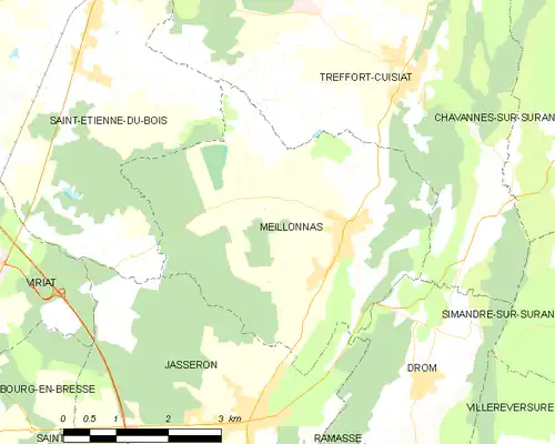 Карта коммуны