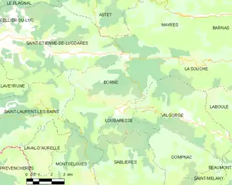 Карта коммуны