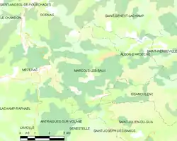 Карта коммуны