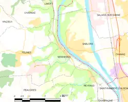 Карта коммуны