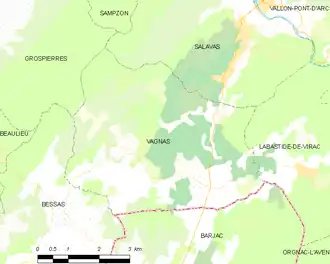 Карта коммуны