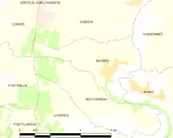 Карта коммуны