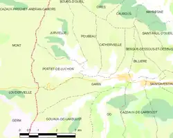 Карта коммуны