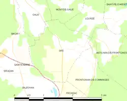 Карта коммуны