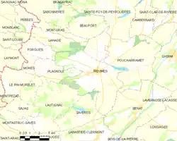 Карта коммуны