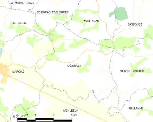 Карта коммуны