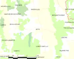 Карта коммуны