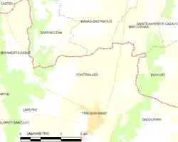 Карта коммуны