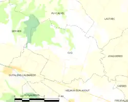 Карта коммуны