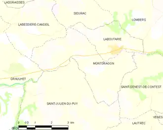 Карта коммуны