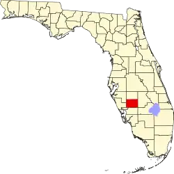 Де-Сото на карте