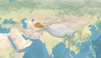 Бухарский эмират в 1850 году