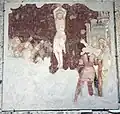 Фреска "Казнь святого Себастьяна". 1360-е гг., ц. Сан Донато в Польверозе