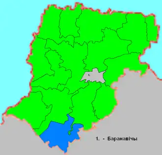 Миловидский сельсовет на карте