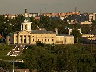 Вид с реки Коломенки