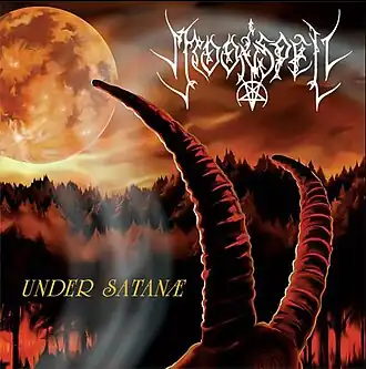 Обложка альбома Moonspell «Under Satanæ» (2007)