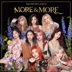 Обложка альбома Twice «More & More» (2020)