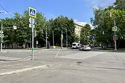 Кастанаевская улица, пересечение с улицей Пивченкова