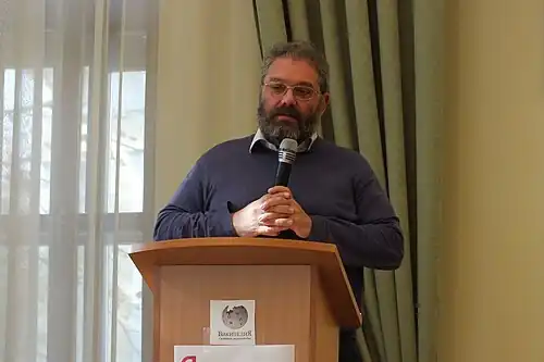 Выступление С. Л. Кравца на «Вики-конференции 2014»