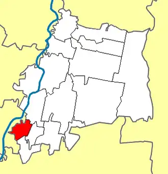 Мраковский сельсовет на карте