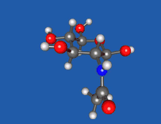 Изображение молекулярной модели