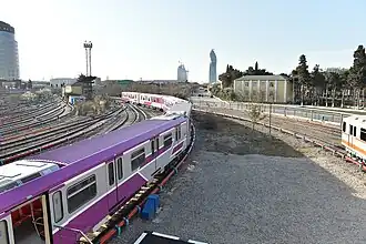 Пути в направлении от депо