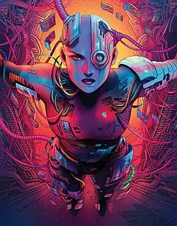 Небула на обложке комикса Nebula #1 (февраль 2020)Художник — Джен Бартел[англ.].