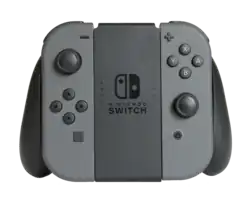 Джойконы присоединённые к Joy-Con Grip Controller