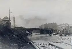 Деревянный Ново-Петергофский мост (1920-е)