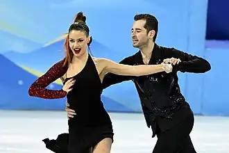 Александра Назарова и Максим Никитинна Олимпийских играх (2022)