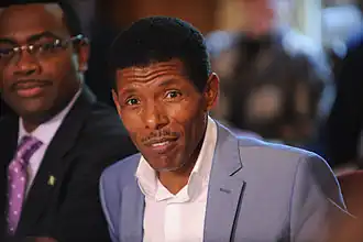 Хайле Гебреселассие в 2012 году в Лондоне