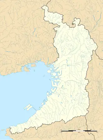 Сакаи на карте