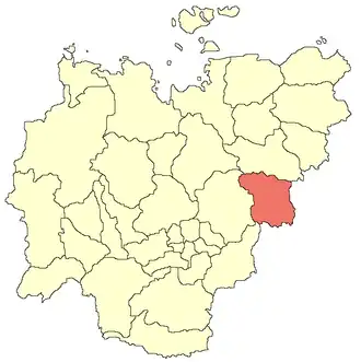 Оймяконский улус (район) на карте