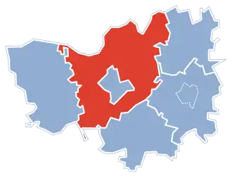 Кольно на карте