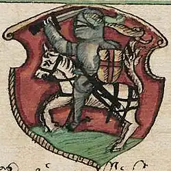 Простой крест. Из Прусской хроники, XVI век