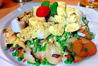 Фленсбургский панфиш с соусом на основе дижонской горчицы