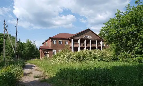 Загородный дом  Кудрявцевых в Калужской области XIX века