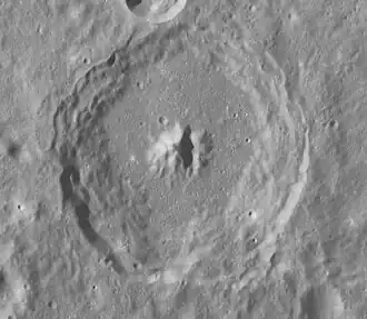 Снимок зонда Lunar Reconnaissance Orbiter.