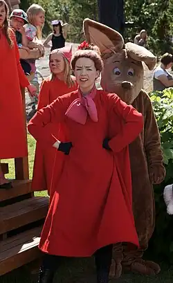 Малышка Мю в тематическом парке «Moomin World», Наантали, Финляндия.