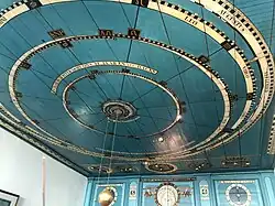 Потолок дома Эйсе Эйсинги с планетарием