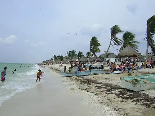 Пляж в Прогресо