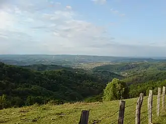 Панорама с Требавы