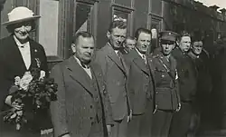 Военнослужащие полкана экскурсии в Таллинев июне 1936 года