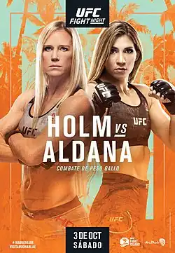 Постер UFC на ESPN: Холм - Альдана