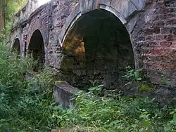 Элементы конструкций между лестницей и зданием