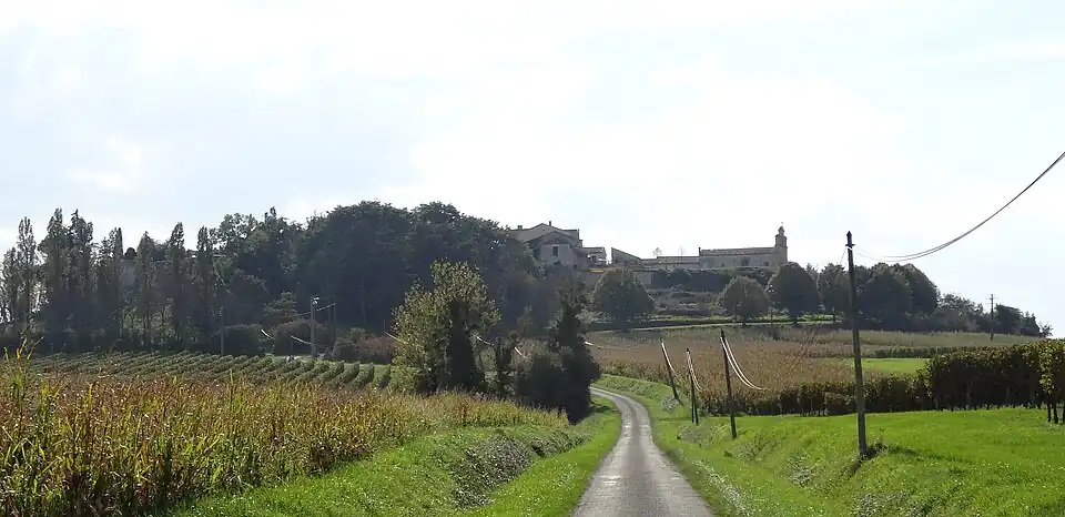 Прежняя коммуна Пюигийем на холме