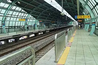 платформы станции